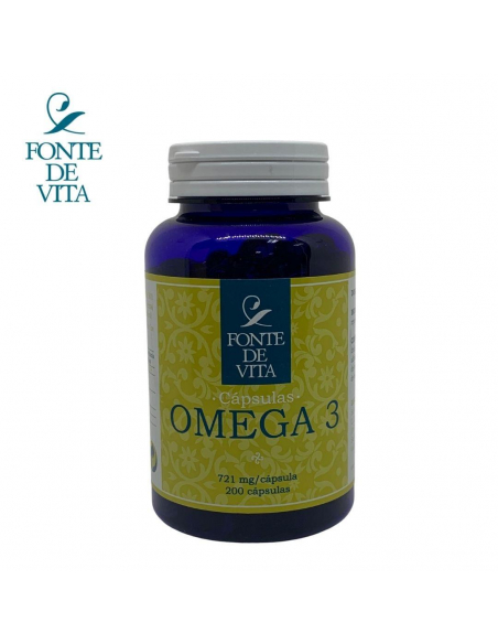 Fonte de Vita - OMEGA 3 721 MG. 200 CAPSULAS FONTE DE VITA