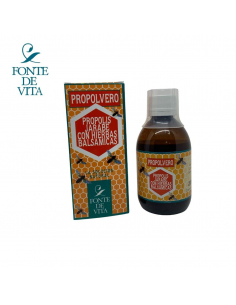 Propolvero - JARABE PROPOLIS +HIERBAS BALSAMICAS 200 ML