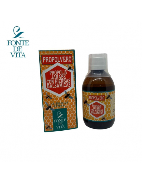 Propolvero - JARABE PROPOLIS +HIERBAS BALSAMICAS 200 ML