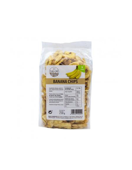 Int-Salim - BANANA DESHIDRATADA CHIPS 250 GRS. INT-SALIM