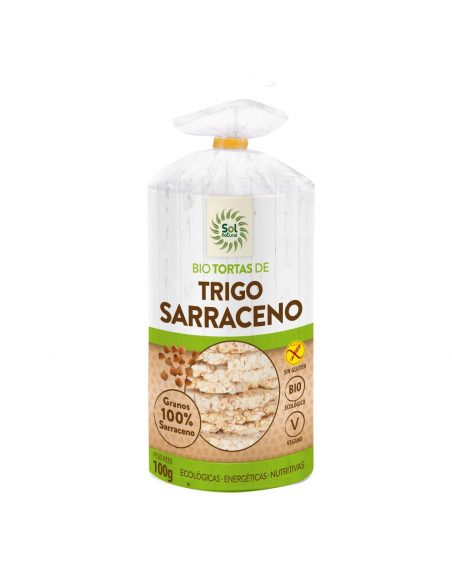 Sol Natural - TORTAS TRIGO SARRACENO SIN GLUTEN 100 GRS. BIO SOL NATURAL