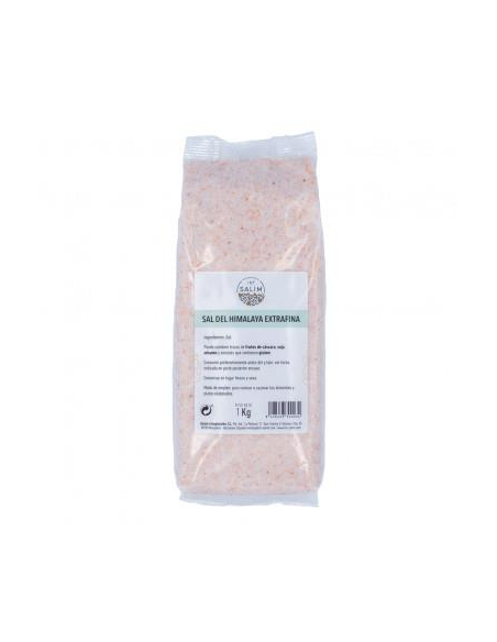 Int-Salim - SAL EXTRAFINA DEL HIMALAYA ROSA 1 KG. INTSALIM