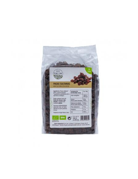 Ecosalim - PASAS  SULTANAS  ECOLOGICAS 250 GR