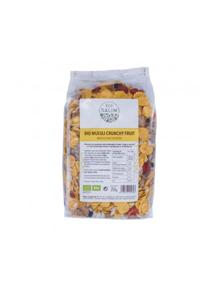 Ecosalim - BIO MUESLI CRUNCHY FRUIT 250 GRS. ECO-SALIM