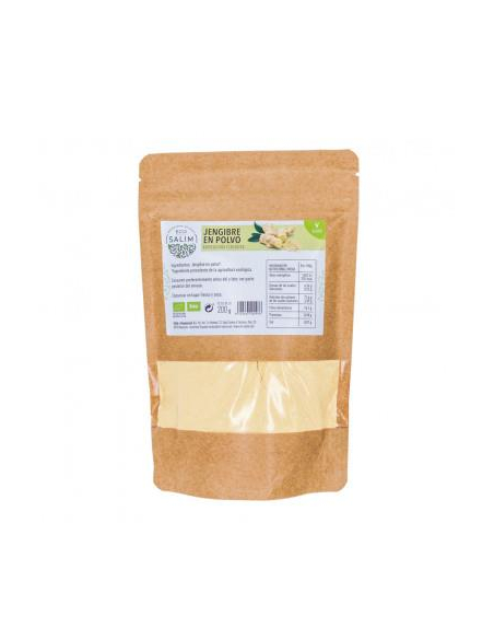 Ecosalim - JENGIBRE EN POLVO BIO 200 GRS. ECO-SALIM