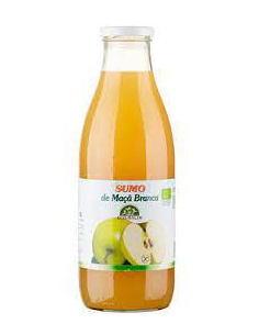 Ecosalim - CAJA ZUMO MANZANA BLANCA ECOLOGICO 12 X 1L.
