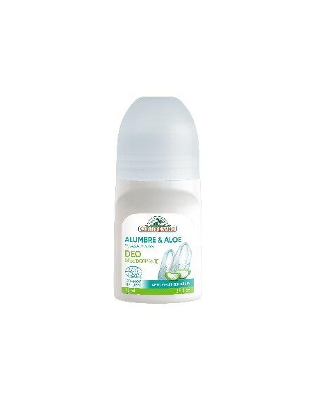 Corpore Sano - DESODORANTE ROLL-ON ALUMBRE Y ALOE 75 ML.(COSMOS NATURAL)