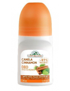 Corpore Sano - DESODORANTE ROLL-ON CANELA 75 ML.