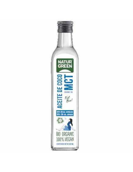 Naturgreen - NATURGREEN ACEITE DE COCO MCT BIO 500 ML