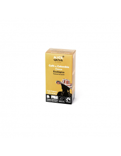 ALTERNATIVA 3 - CAPSULAS TUV CAFE COLOMBIA CAUCA BIO 10 UDS. 5 GRS.