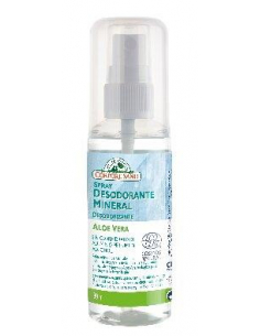 Corpore Sano - SPRAY DESODORANTE MINERAL ALUMBRE & ALOE VERA LIQUIDO 80 ML.(COSMOS NATURAL)