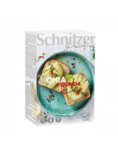 Biocop - PAN DE MOLDE DE CHIA Y QUINOA SIN GLUTEN SCHNITZER 500 GRS.