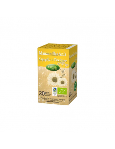 ARTEMIS BIO - INFUSION MANZANILLA CON ANIS ECO CAJA DE 20 FILTROS