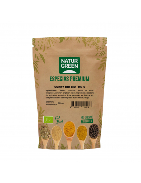 Naturgreen - NATURGREEN CURRY BIO 100 GRS.**