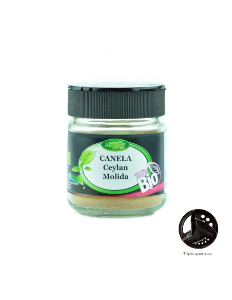 ARTEMIS BIO - CANELA CEYLAN MOLIDA ECO TARRO 70 GRS.