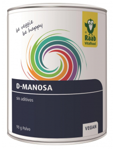 RAAB VITALFOOD - D-MANOSA POLVO BOTE 90 GRS.(CONVENCIONAL)