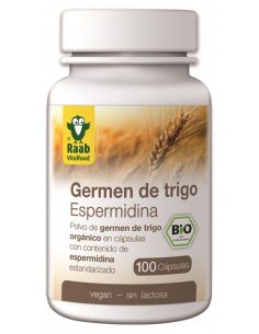 RAAB VITALFOOD - ESPERMIDINA CAPSULAS 600 mg. BOTE 100 UDS. (BIO)