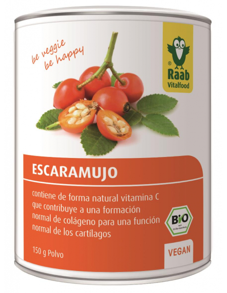 RAAB VITALFOOD - ESCARAMUJO POLVO BOTE  150 GRS. (BIO)