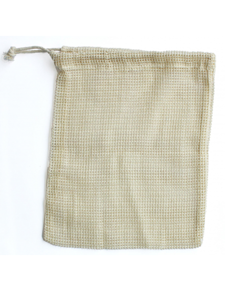 ALTERNATIVA 3 - BOLSA MALLA ALGODÓN 20X25 INDIA