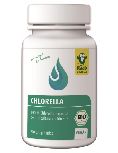 ALGAS CHLORELLA COMPRIMIDOS 400 mg. BOTE 200 UDS. (BIO)