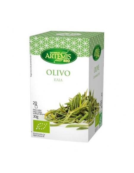 ARTEMIS BIO - INFUSION OLIVO ECO CAJA DE 20 FILTROS