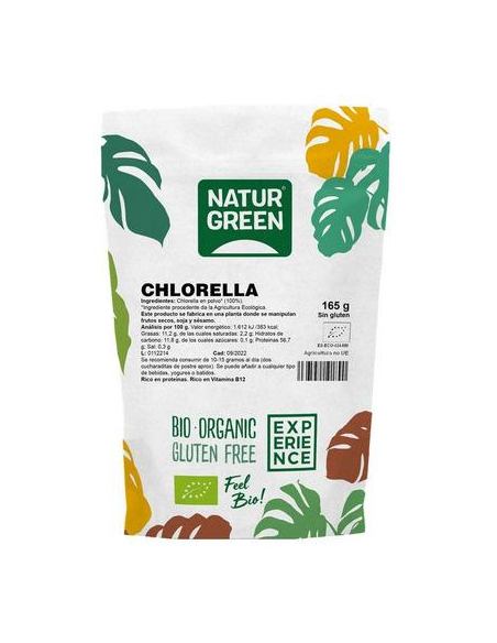 Naturgreen - NATURGREEN EXPERIENCE CHLORELLA BIO DOYPACK 165 GRS.