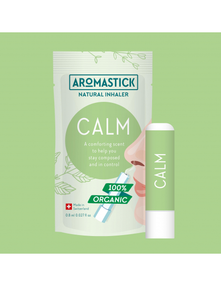 AROMASTICK - AROMASTICK CALM BIO - ALIVIO ESTRÉS, SEGURIDAD & CONFIANZA