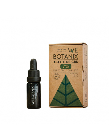 We Botanix - WEBOTANIX ACEITE CBD 7% BIO 10 ML.