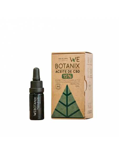 We Botanix - WEBOTANIX ACEITE CBD 15% BIO 10 ML.