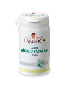 Ana María la Justicia - ACEITE HIGADO BACALAO 90 PERLAS
