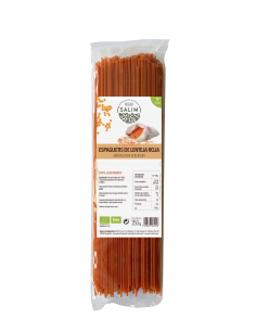 Ecosalim - ESPAGUETIS DE LENTEJA ROJA 250 GRS. ECO-SALM