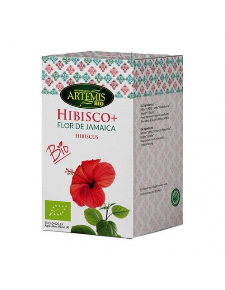 ARTEMIS BIO - INFUSION HIBISCO CON ESPECIAS ECO CAJA DE 20 FILTROS
