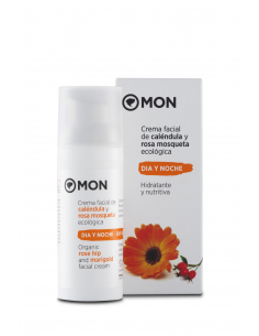 Mon Deconatur - CREMA DIA Y NOCHE 50 ML. ROSA MOSQUETA Y CALENDULA
