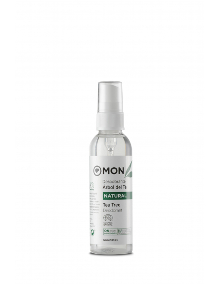 Mon Deconatur - DESODORANTE NATURAL ARBOL DEL TE ECOLOGICO 75 ML.
