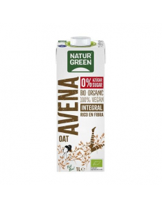 Naturgreen - CAJA NATURGREEN BEBIDA AVENA INTEGRAL 0% AZUCARES BRIK 6 X 1 L.