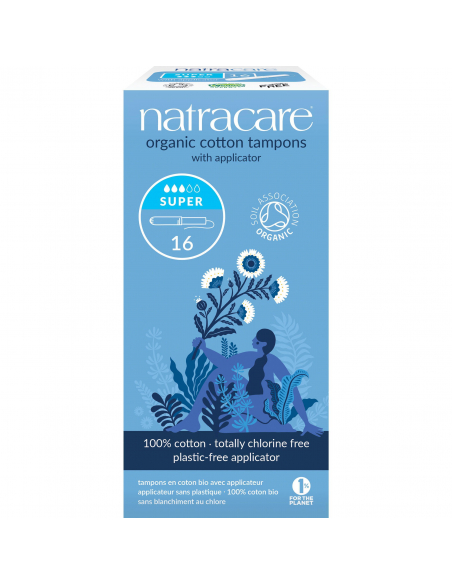 Natracare - TAMPON SUPER CON APLICADOR 16 UDS.