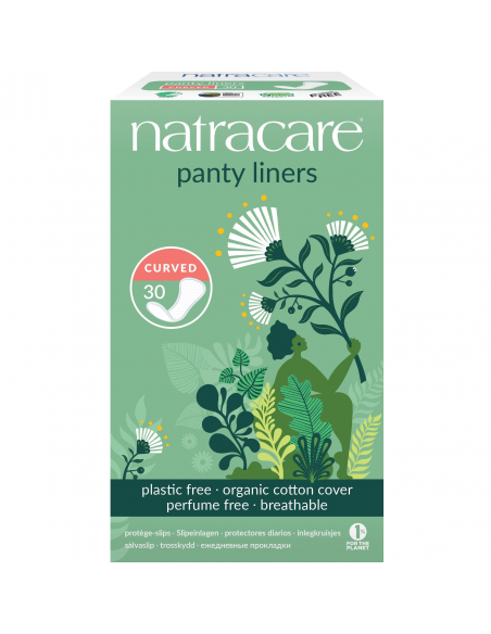 Natracare - SALVASLIP CURVADO 30 UD.
