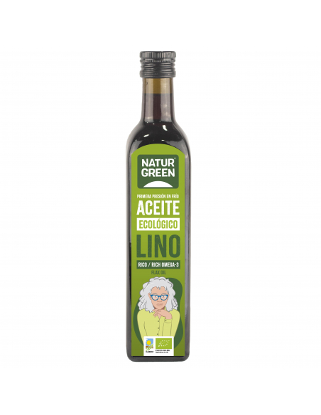 Naturgreen - ACEITE DE LINO 500 ML. NATURGREEN