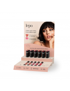 Lepo - EXPOSITOR + TESTER 3D LIP COLLECTION BARRAS DE LABIOS & LIP GLOS