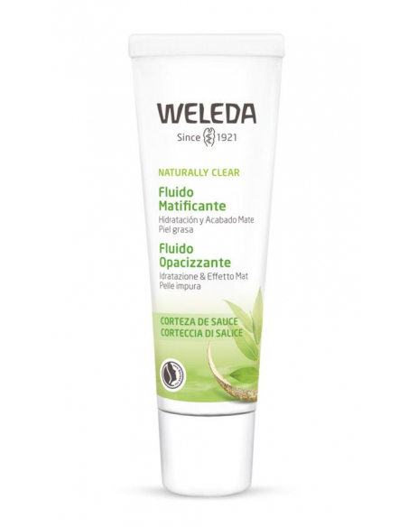 WELEDA - FLUIDO MATIFICANTE 30 ML. (CORTEZA DE SAUCE)**