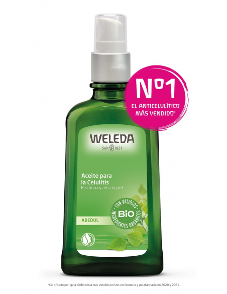 WELEDA - ACEITE ANTICELULITICO DE ABEDUL 100 ML.