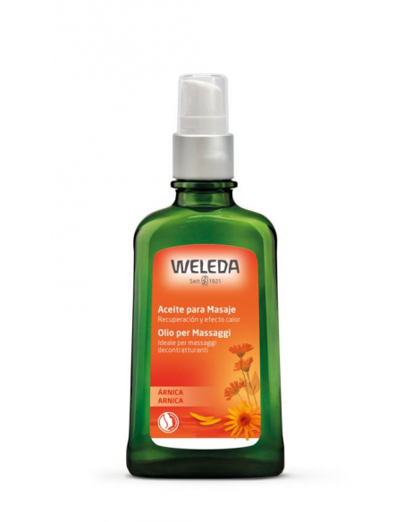 WELEDA - ACEITE PARA MASAJE CON ARNICA 100 ML.
