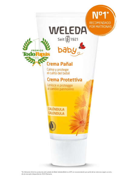 WELEDA - CREMA PAÑAL DE CALENDULA 75 ML.