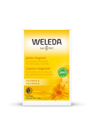 JABON VEGETAL DE CALENDULA 100 ML.