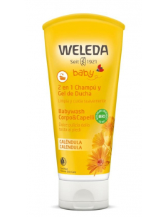 WELEDA - CHAMPU Y GEL DE DUCHA DE CALENDULA 200 ML.