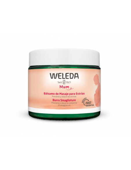 WELEDA - BALSAMO DE MASAJE PARA ESTRIAS 150 ML.
