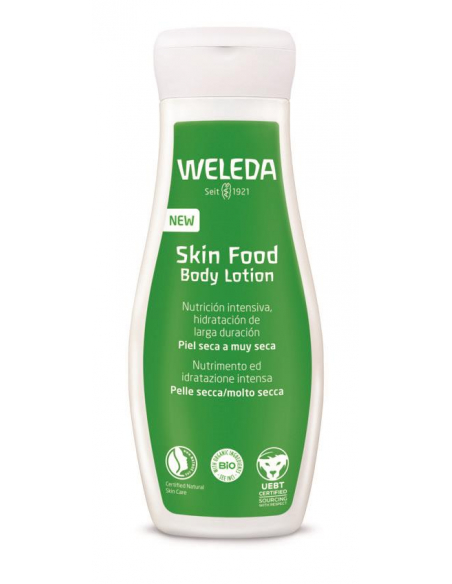 WELEDA - SKIN FOOD LECHE CORPORAL NUTRICION CORPORAL TEXTURA LIGERA 200 ML.