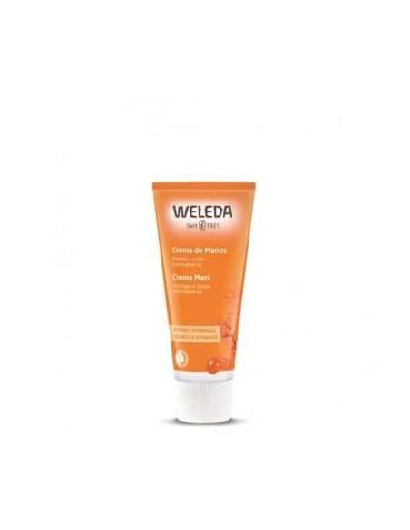 WELEDA - CREMA DE MANOS HIDRATANTE ESPINO AMARILLO 50 ML.