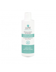 Lepo - MYPET CHAMPU BALSAMO DERMATOLOGICO FORMULA CALMANTE DERMOPURIFICANTE  PARA MASCOTAS 250 ML