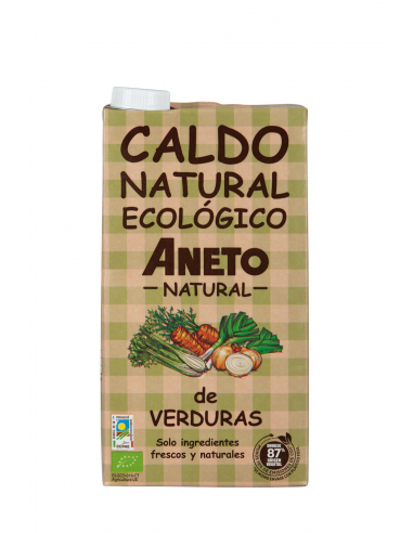 CAJA CALDO DE VERDURA ECOLOGICO 10 X 1 L.+ 500 ML GRATIS - ANETO